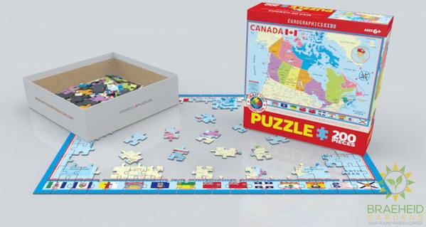 Map of Canada Puzzle