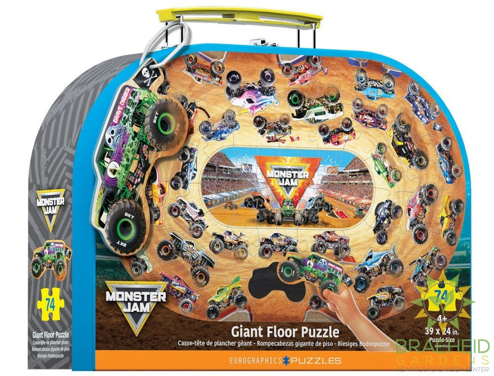 Giant Floorpuzzle Monster Jam Puzzle