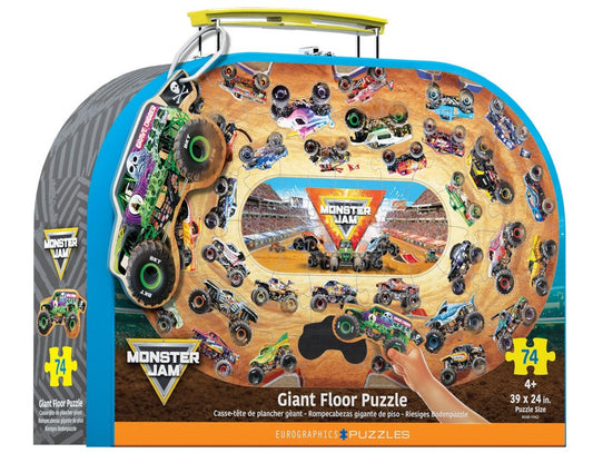 Giant Floorpuzzle Monster Jam Puzzle