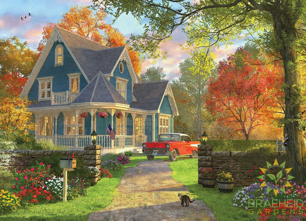 The Blue Country House Puzzle