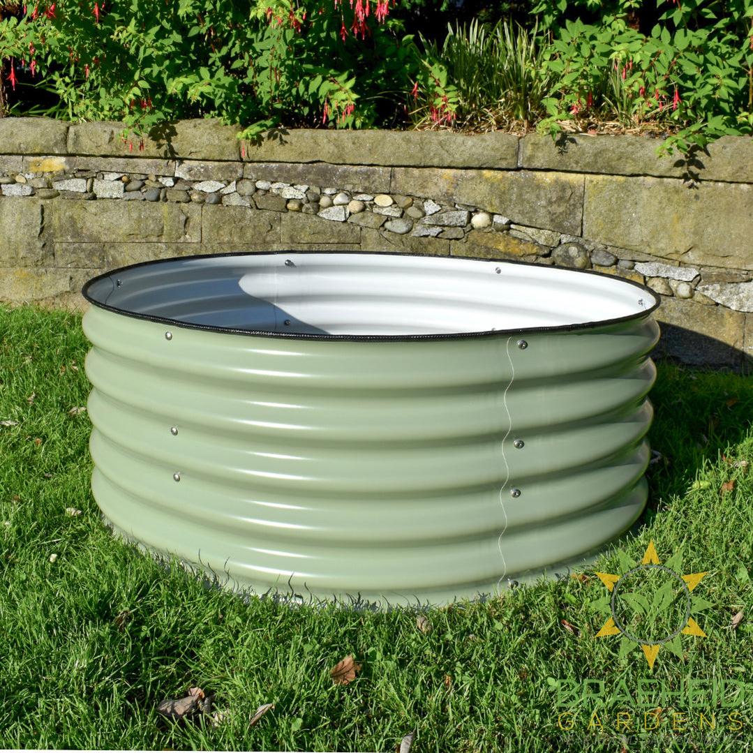 17" Tall Round Garden Bed Kit