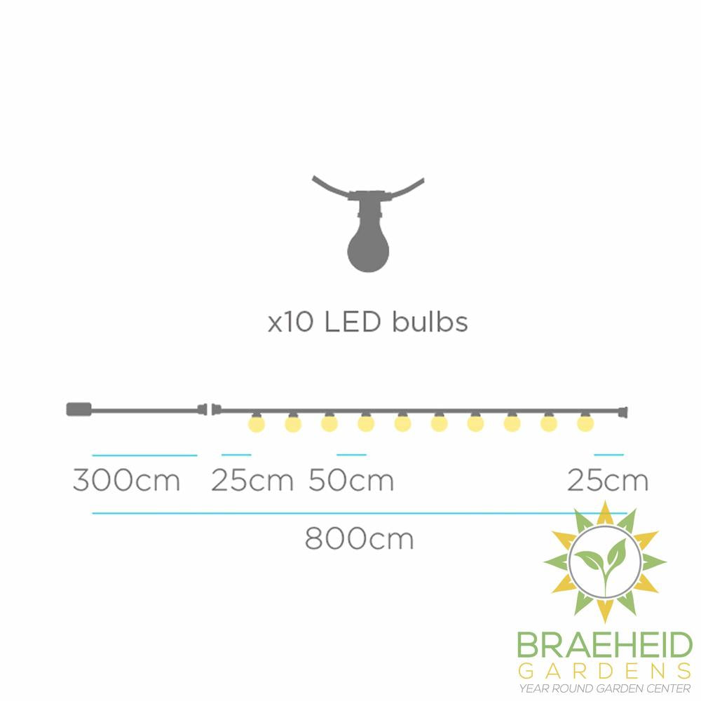 Allegra<br> Solar-charged Garland