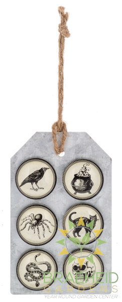 Gothic Halloween Magnet (6 pc. set)