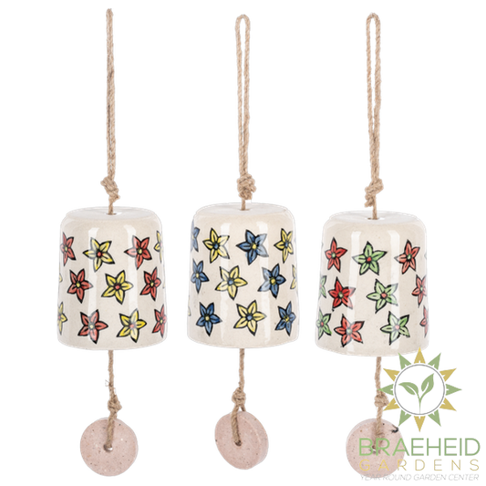Bell with flower windchime