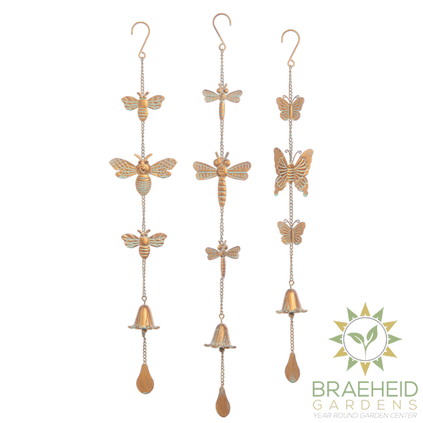 3 tier Butterfly / dragon / bee wind chime