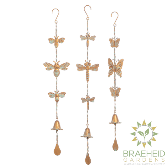 3 tier Butterfly / dragon / bee wind chime
