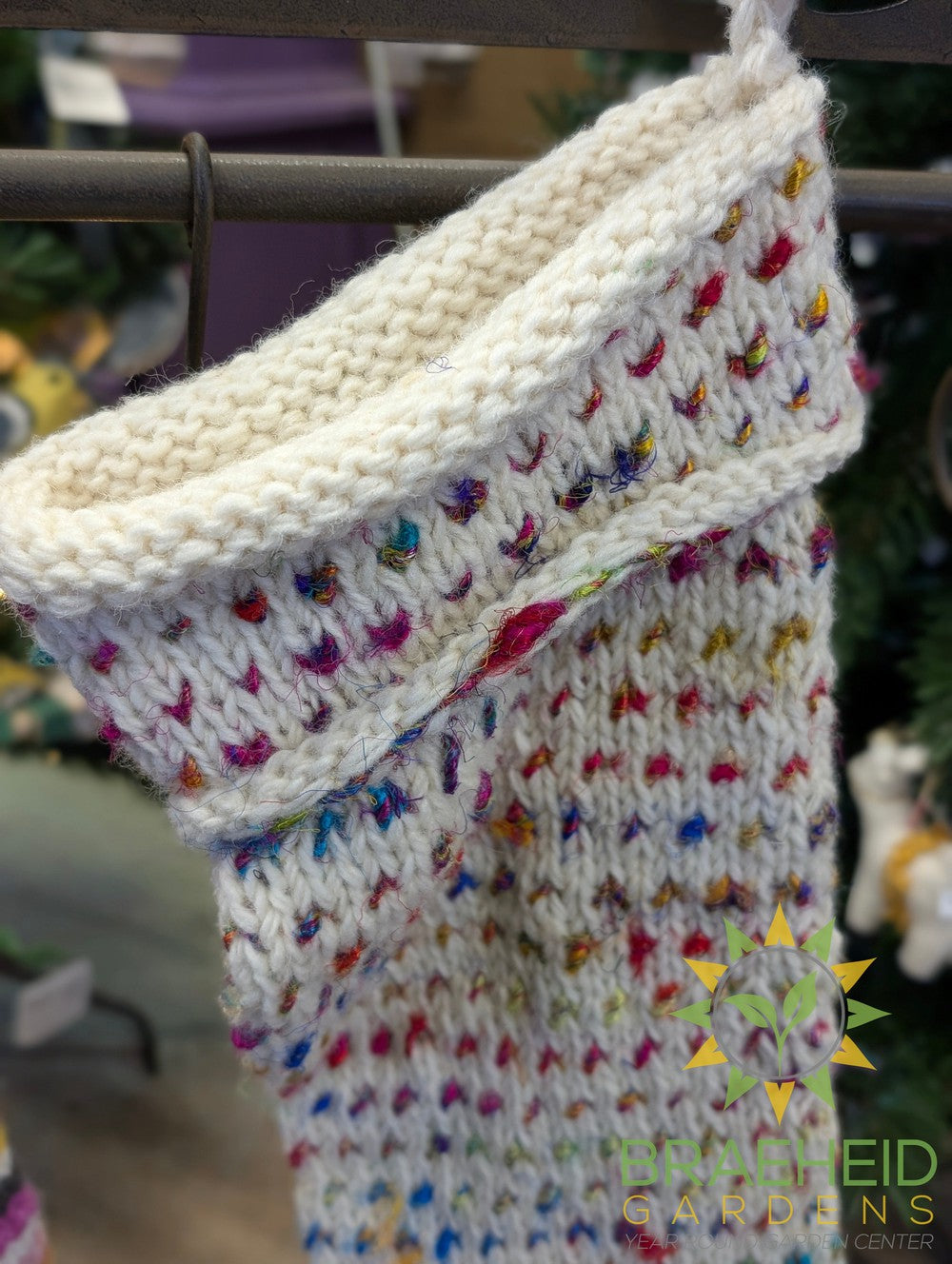 Colorful and bright, holiday stocking Clairmont and grande prairie