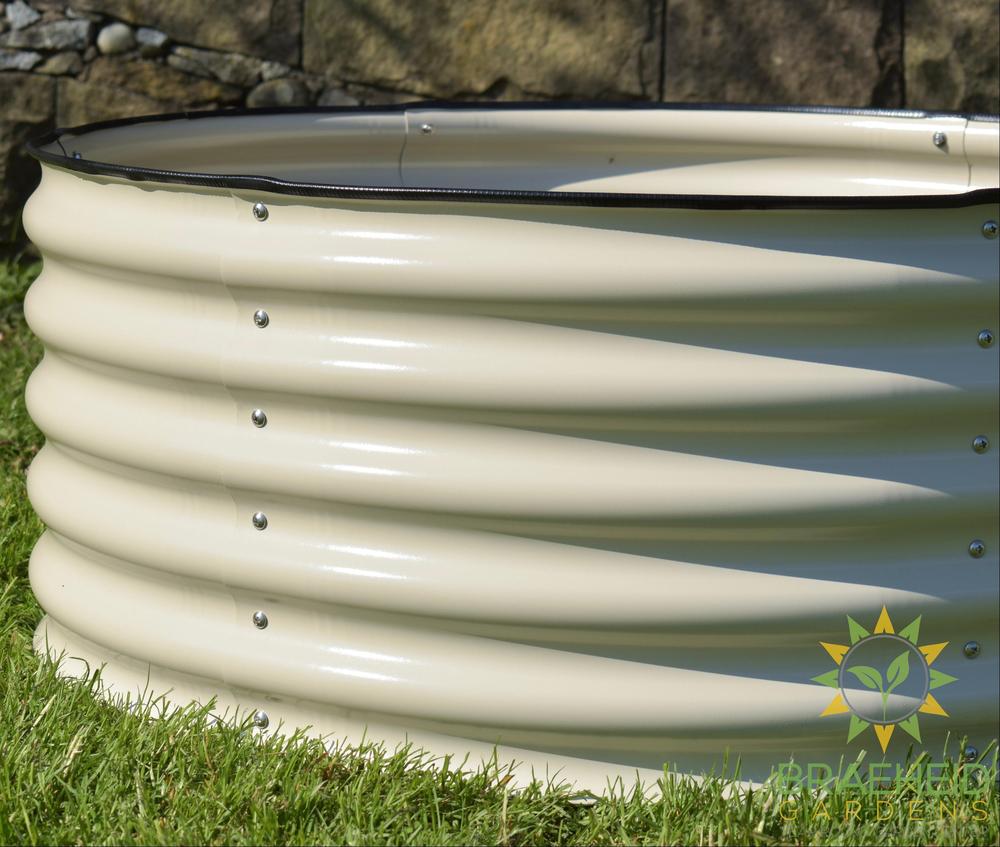 17" Tall Round Garden Bed Kit