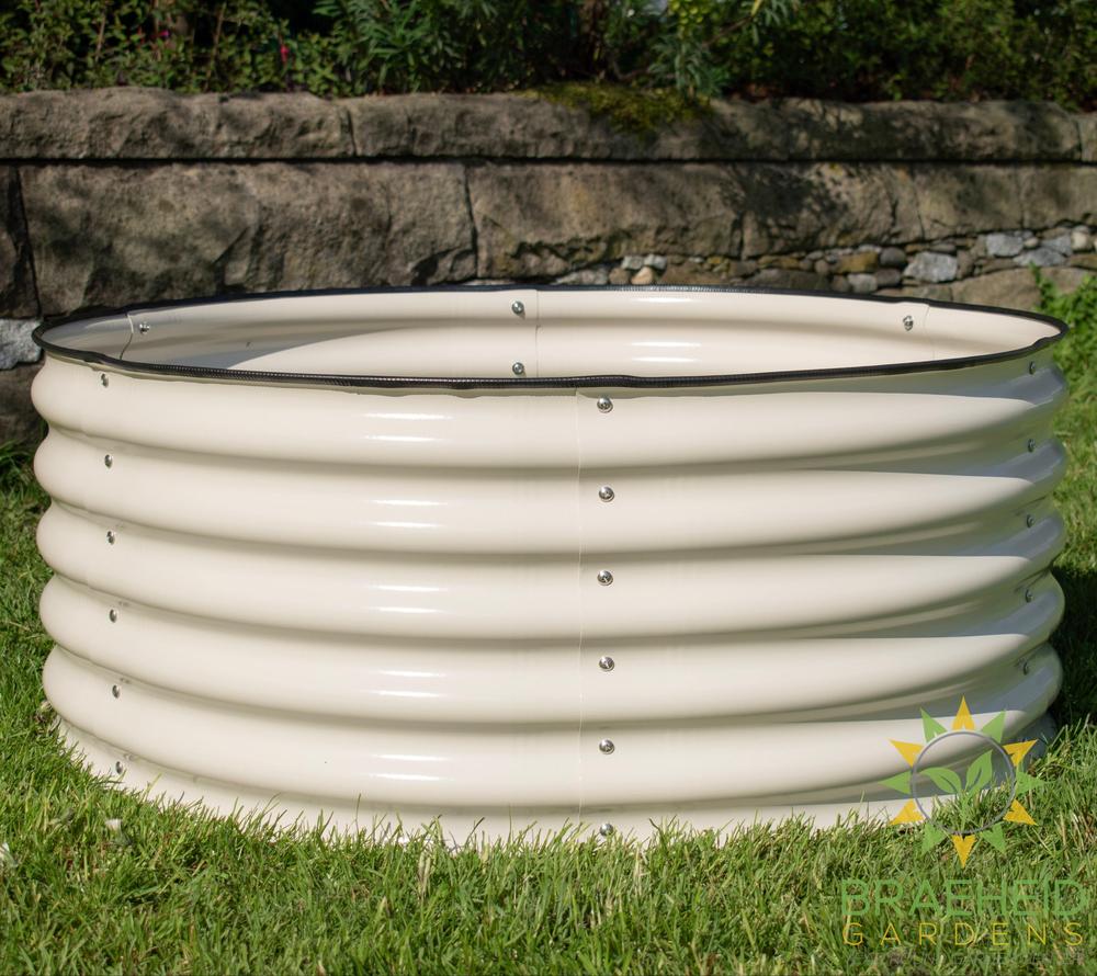 17" Tall Round Garden Bed Kit