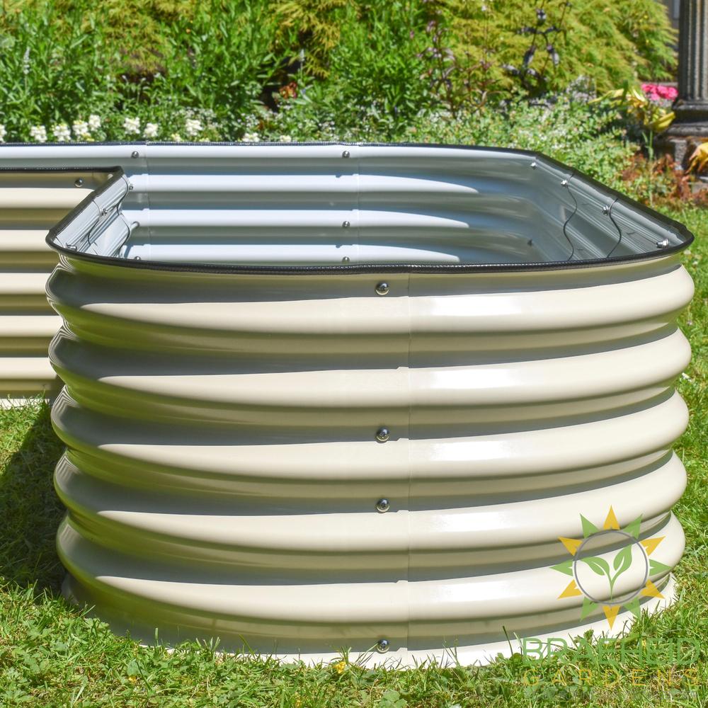 17" Tall L-Shape Garden Bed Kit