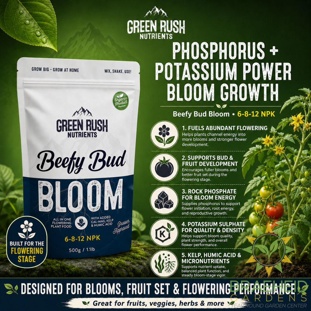 Beefy Bud Bloom Flowering Stage Plant Nutrients | All In One Plant Nutrients for Indoor & Outdoor Use