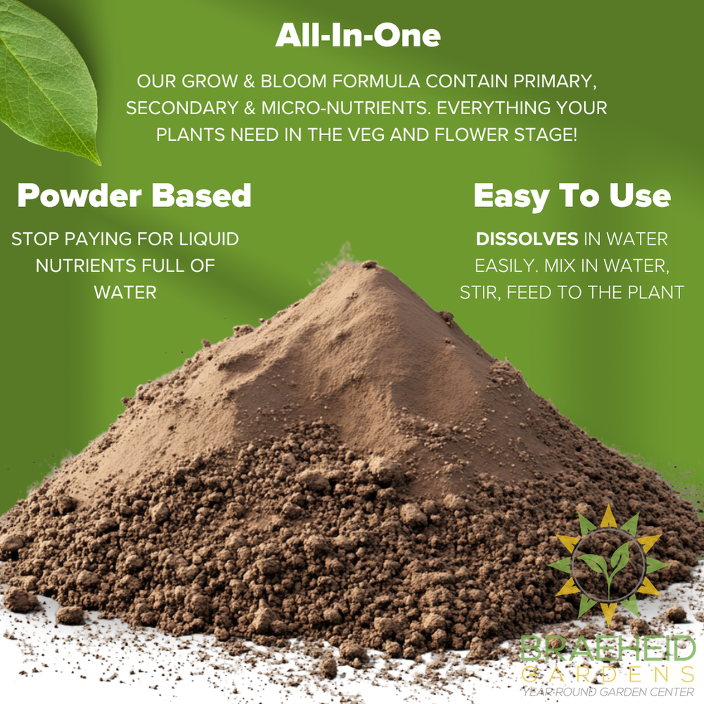 Veg To Harvest Pack: Leafy Green Grow & Beefy Bud Bloom Combo
