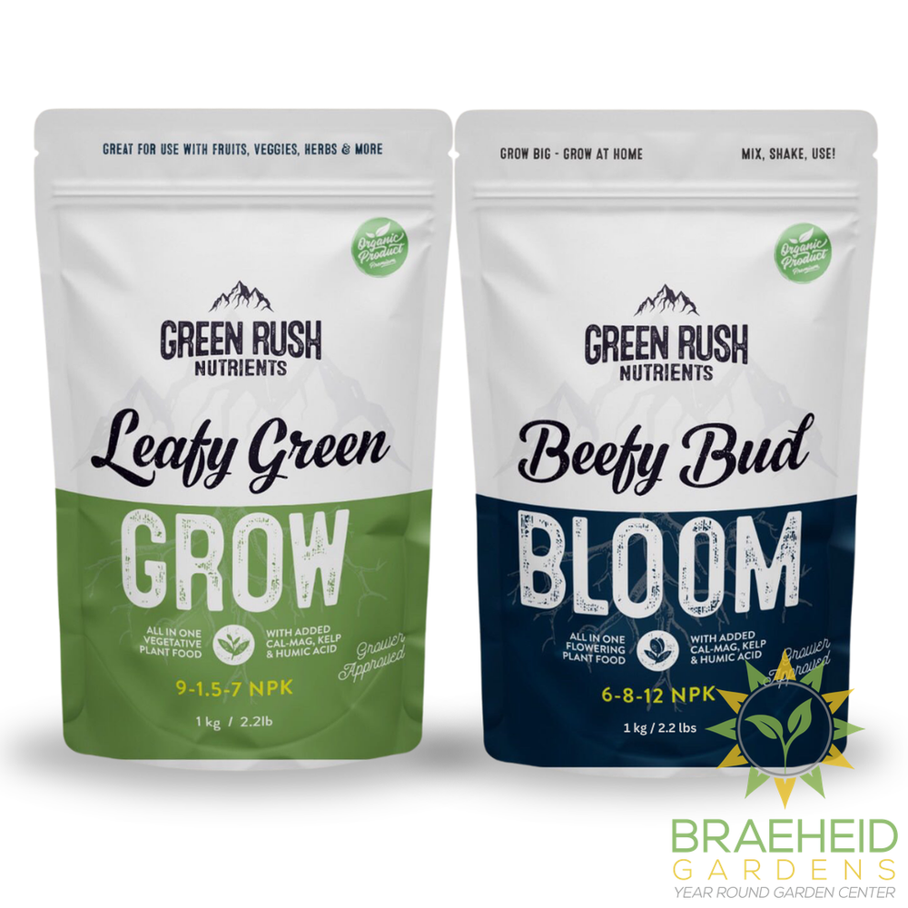 Veg To Harvest Pack: Leafy Green Grow & Beefy Bud Bloom Combo