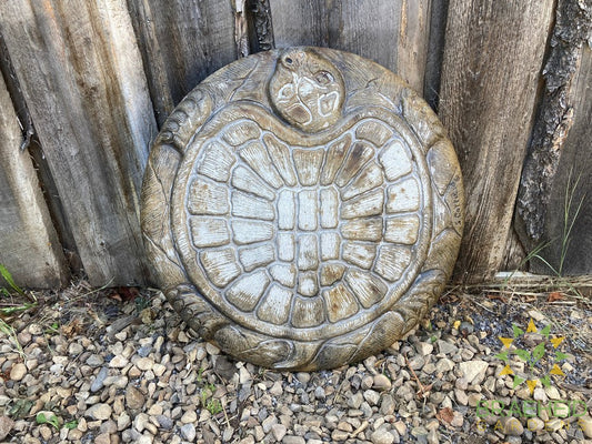 Stepping Stone Turtle Garden Ornament - NO SHIP -