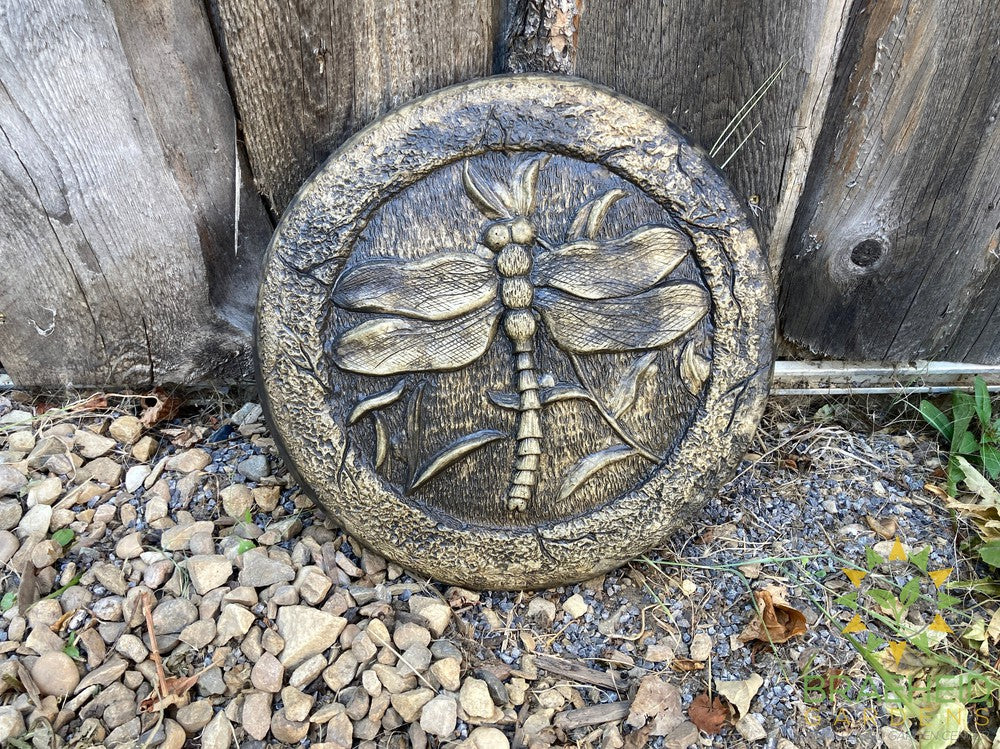 Stepping Stone Dragonfly Garden Ornament - NO SHIP -