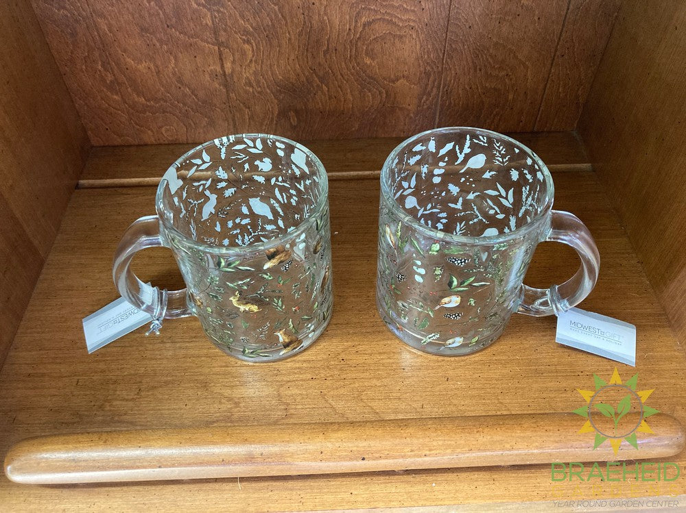 Woodland Glass Holiday Mug