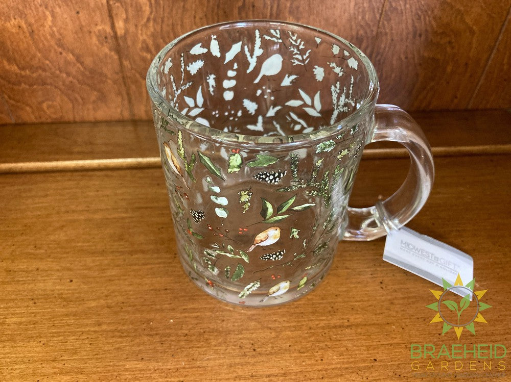 Woodland Glass Holiday Mug