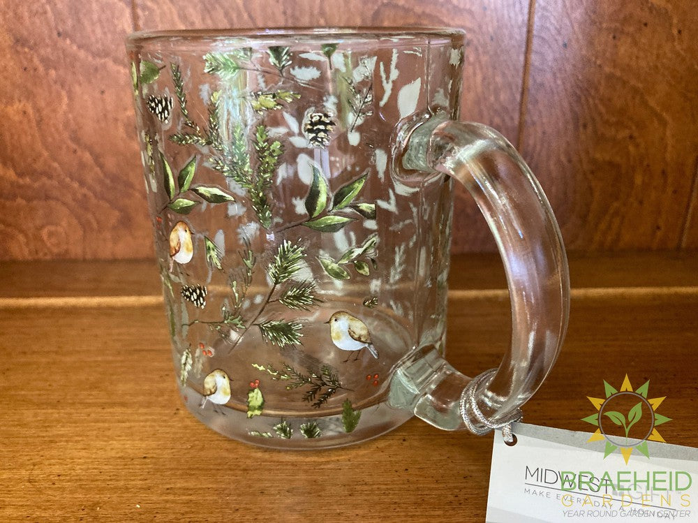 Woodland Glass Holiday Mug