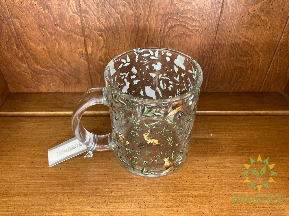 Woodland Glass Holiday Mug