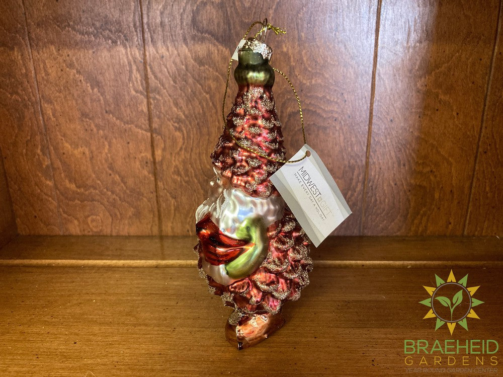 Gnome Pinecone Ornaments