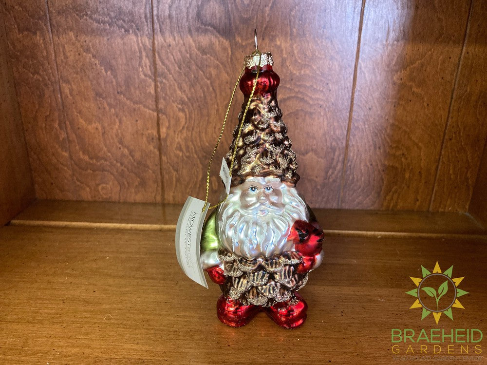 Gnome Pinecone Ornaments