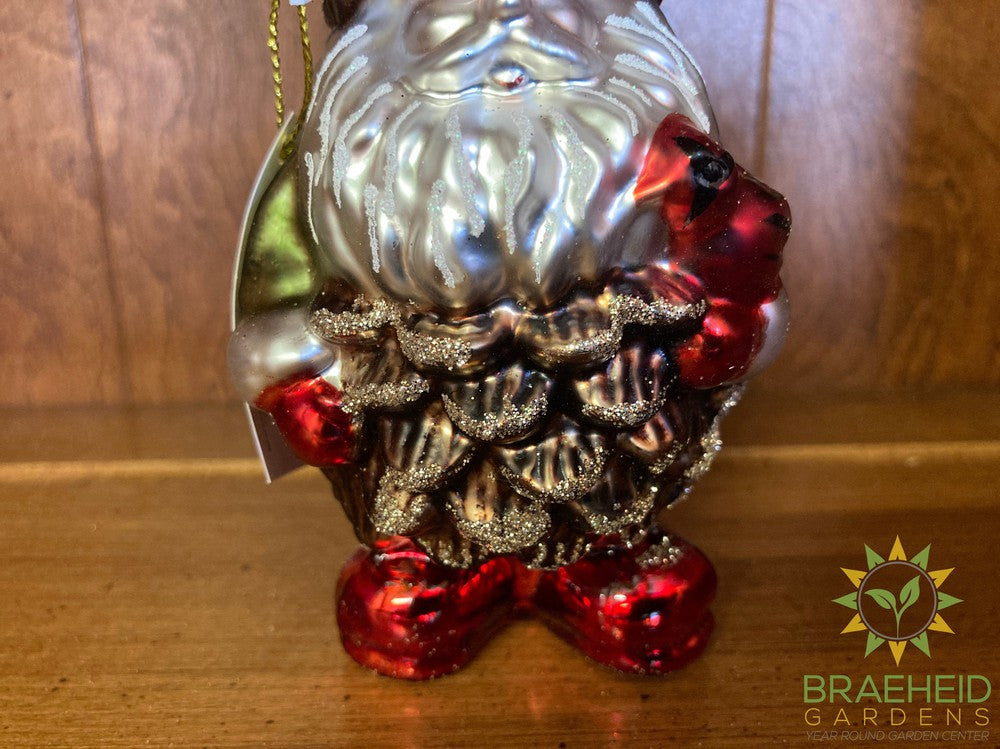 Gnome Pinecone Ornaments