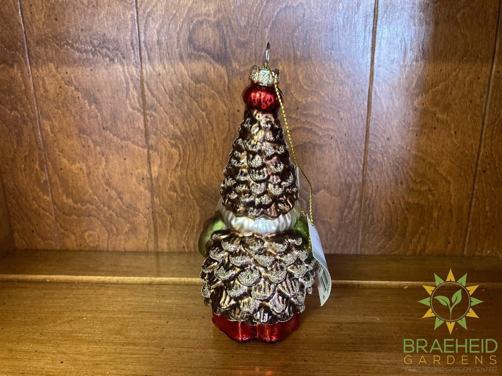 Gnome Pinecone Ornaments