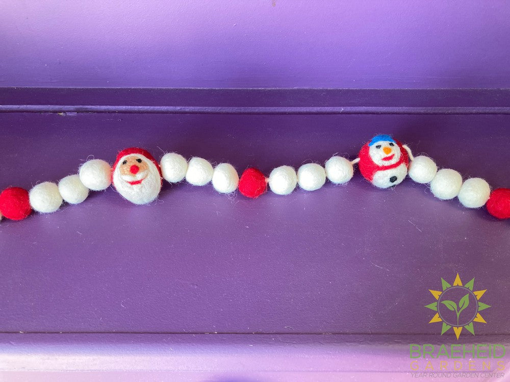 Snowman & Santa Garlands