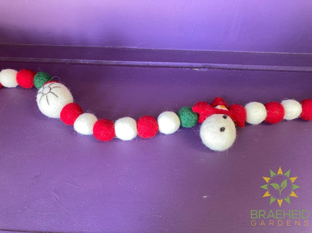 Snowman & Santa Garlands