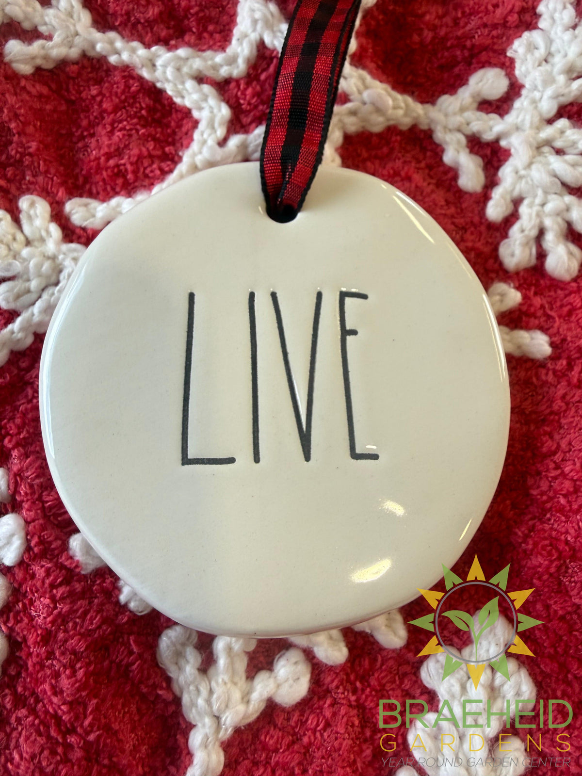 Rae Dunn Christmas Ornament - LIVE