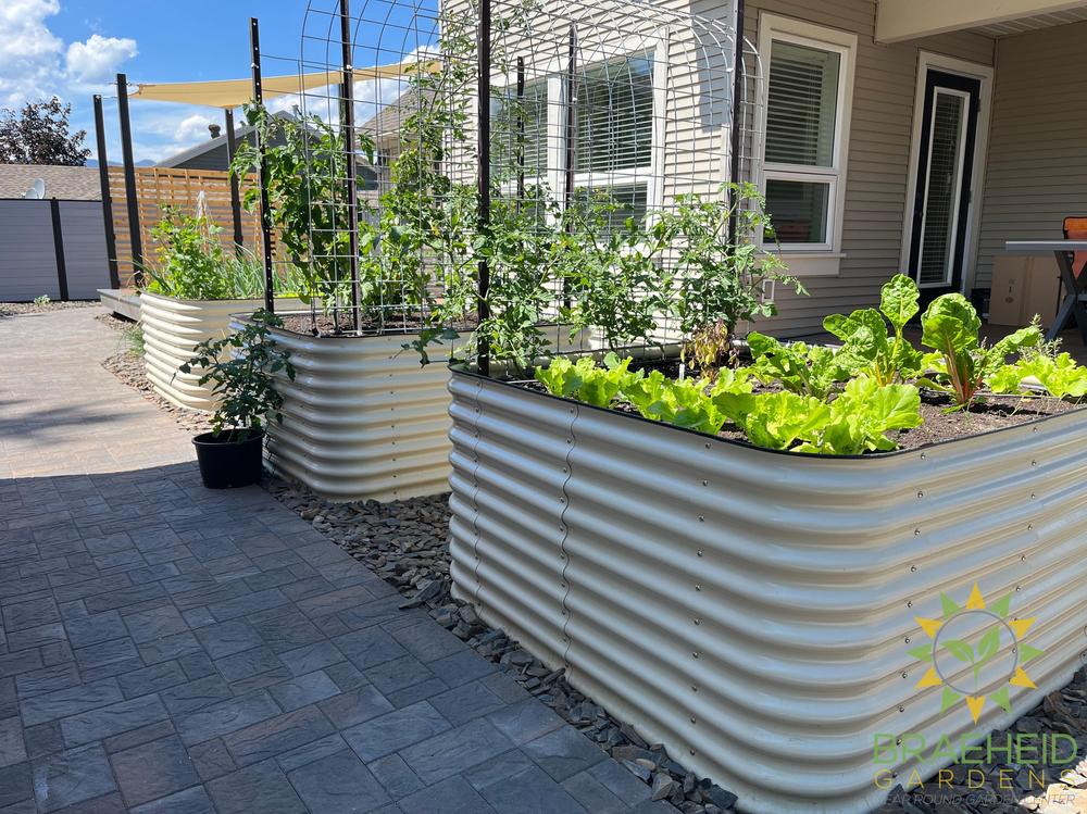 32" Tall Garden Bed Kit 9 in 1