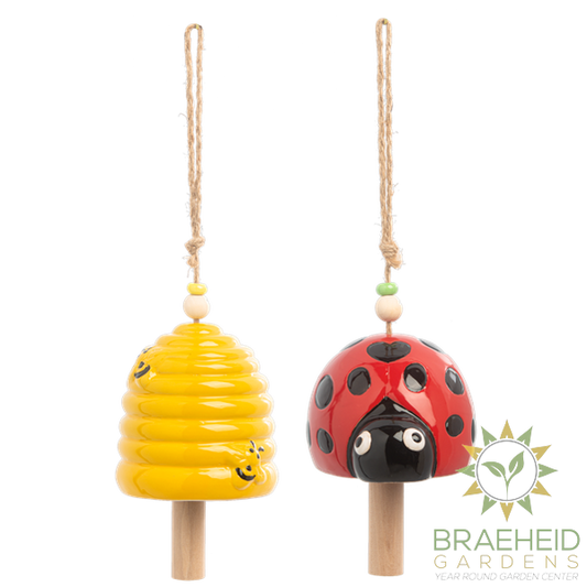 Bee Honeycomb & Ladybug Windchimes
