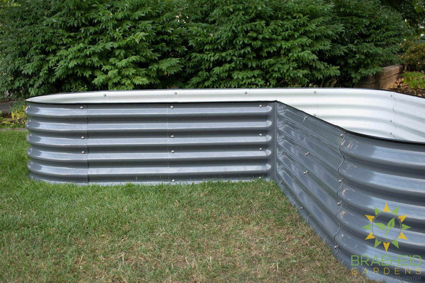 17" Tall L-Shape Garden Bed Kit