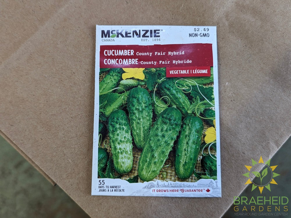 County Fair Hybrid Cucumber McKenzie Seed