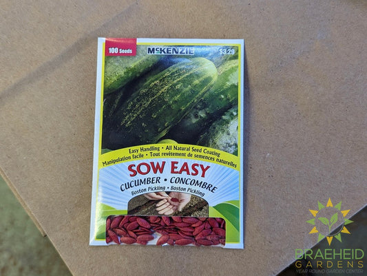 Boston Pickling Cucumber Mckenzie Seed Sow Easy