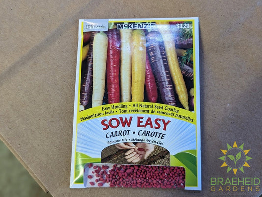 Carrot Rainbow Mix Mckenzie Seed Sow Easy