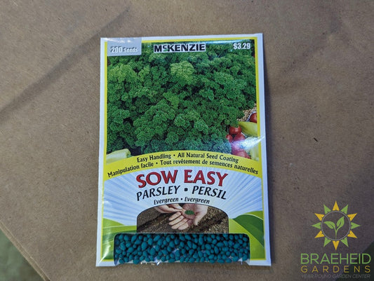 Evergreen Parsley Sow Easy Mckenzie Seed