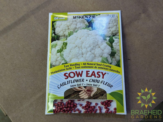 Cauliflower Snowball Y Mckenzie Seed Sow Easy