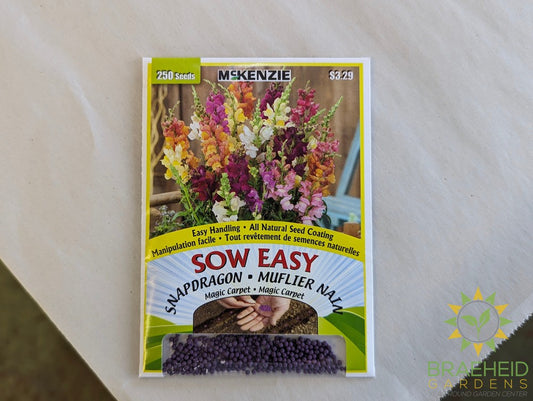 Snapdragon magic carpet Seed Sow Easy