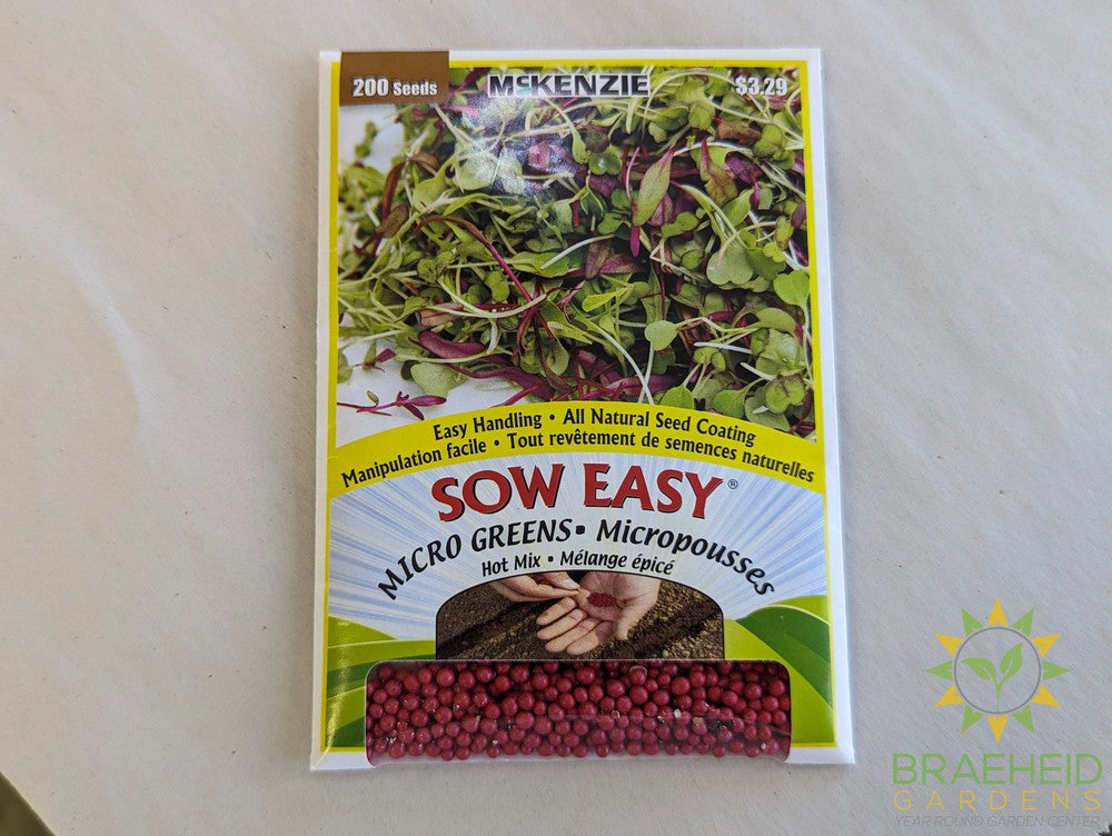 Micro Greens Hot Mix Mckenzie Seed Sow Easy