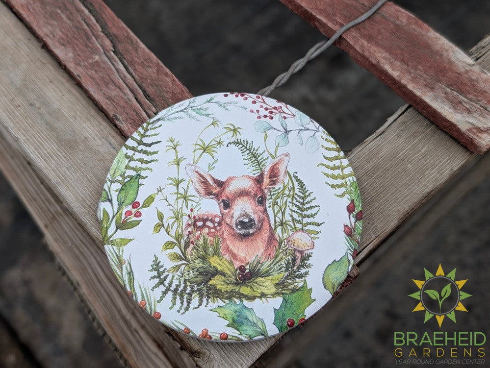 Woodland animal coaster