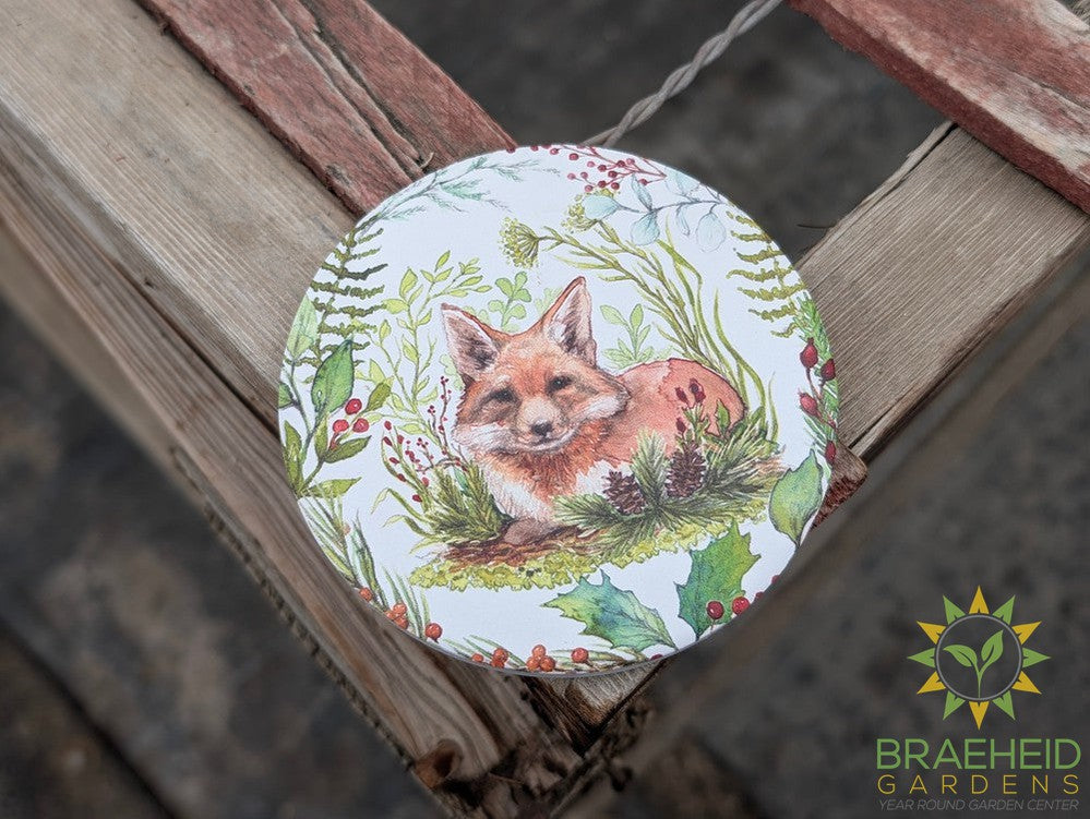 Woodland animal coaster