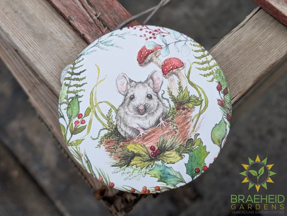 Woodland animal coaster