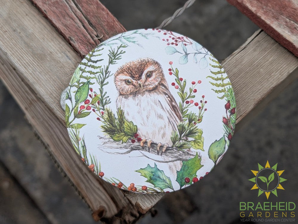 Woodland animal coaster