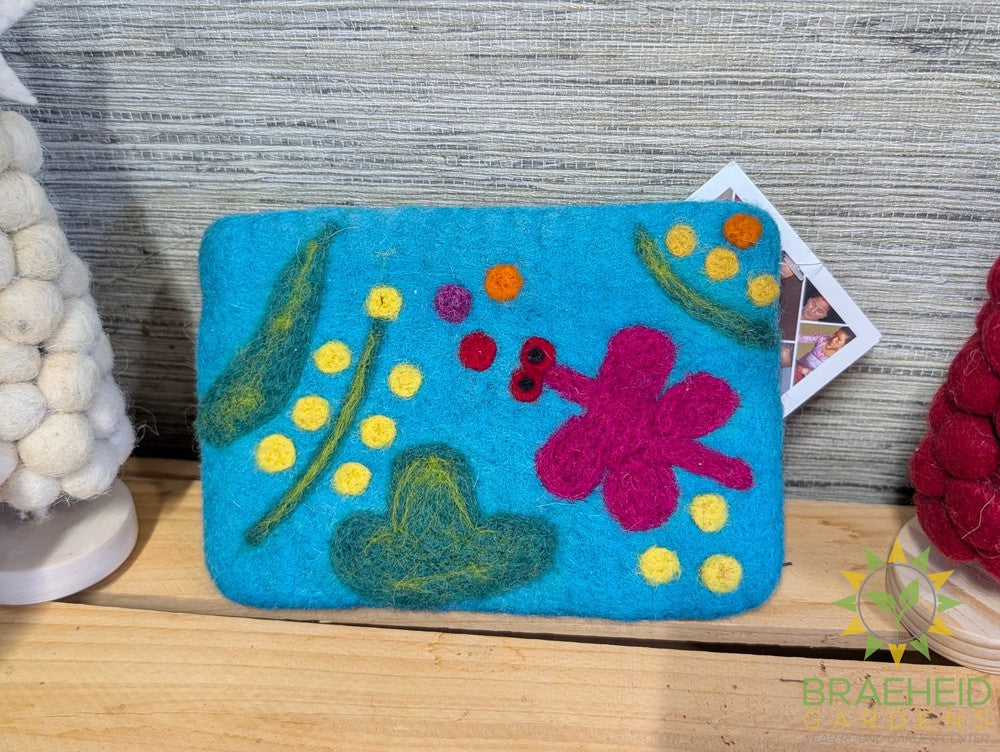 Felted Dragonfly Purse