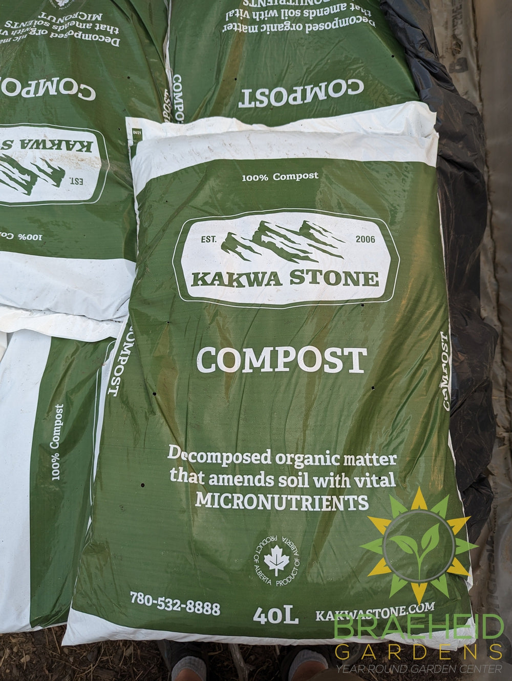 Kakwa Stone Compost - NO SHIP -