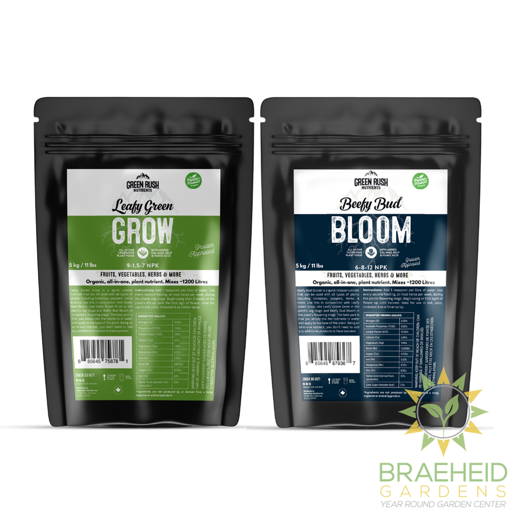 Veg To Harvest Pack: Leafy Green Grow & Beefy Bud Bloom Combo