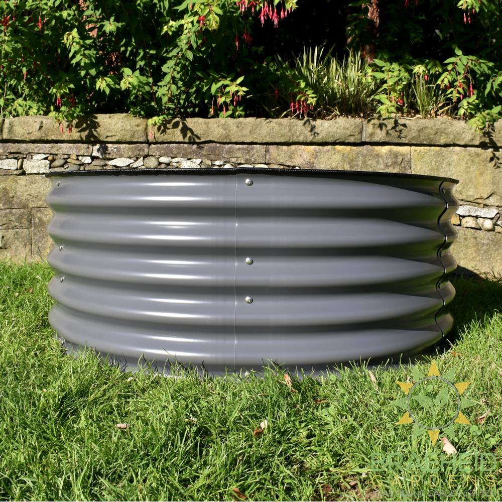17" Tall Round Garden Bed Kit