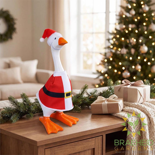 Gordy the Desktop Goose Outfit - Santa Suit