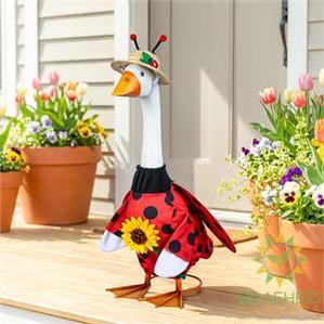 Giddy the Goose-Ladybug Outfit